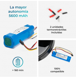 Mirtux - Batería para Conga 4090, 4490, 4590 y 4690