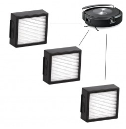 Kit de 3 filtros Hepa para Roomba j7+ combo, j7...
