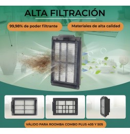 Pack recambios para Roomba 405 y 505 Combo Plus