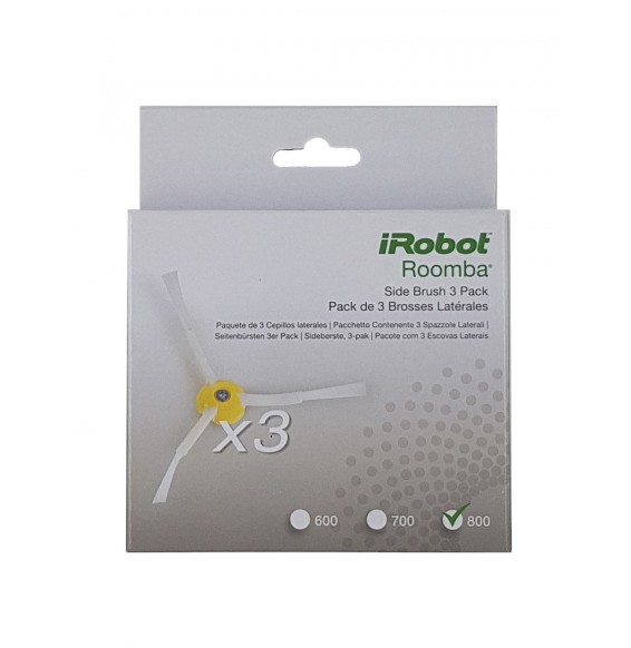 iRobot® Pack de 3 cepillos laterales - Roomba series 800 y 900