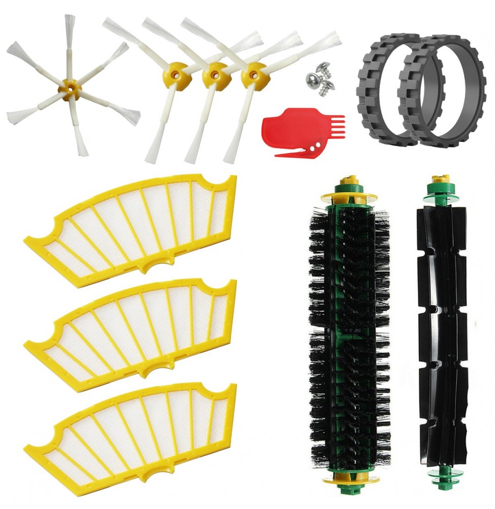 Pack with tires for Roomba 500 Series