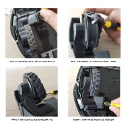 Tire Pack for Roomba