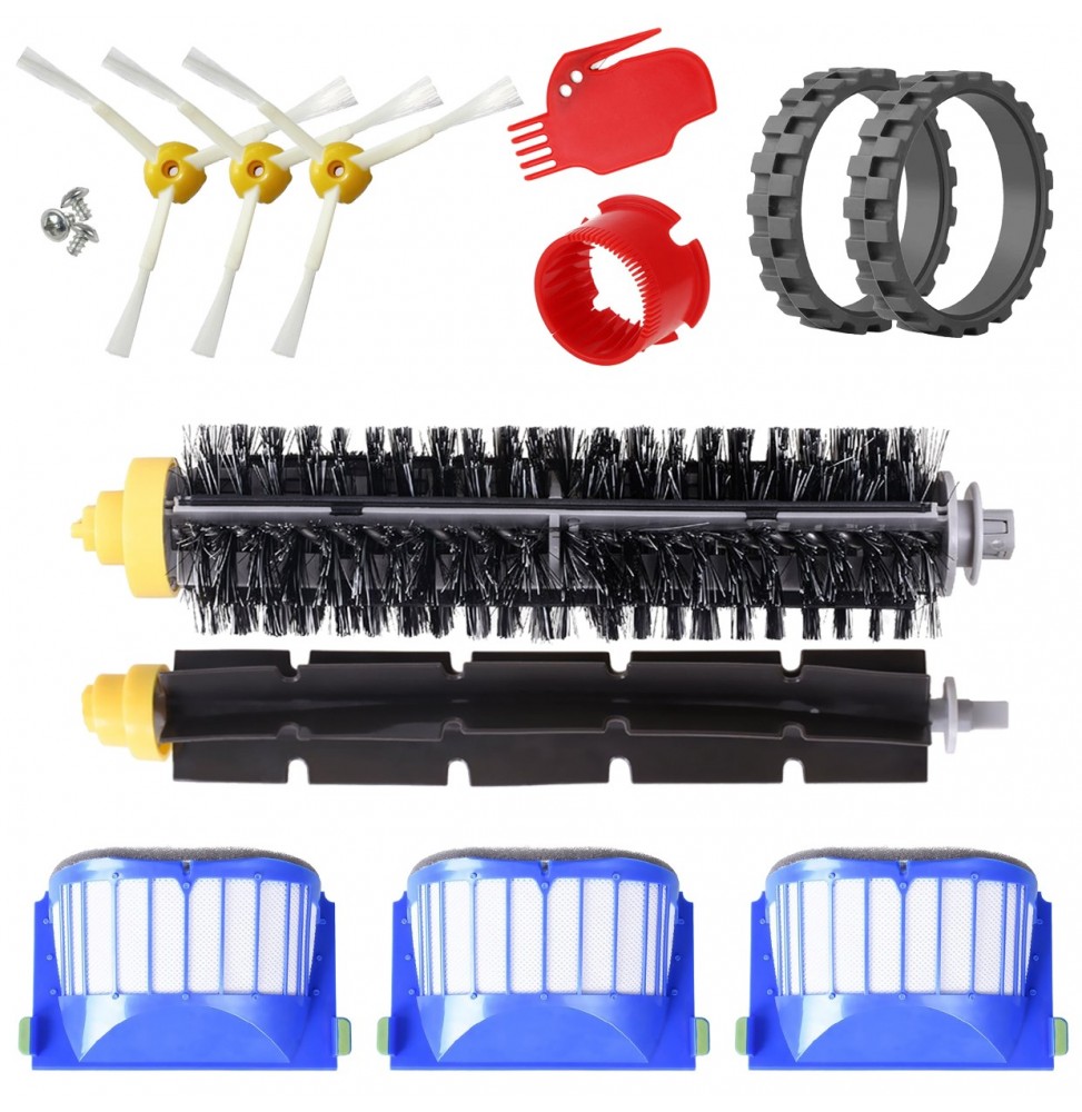 Pack with tires for Roomba 600 Series